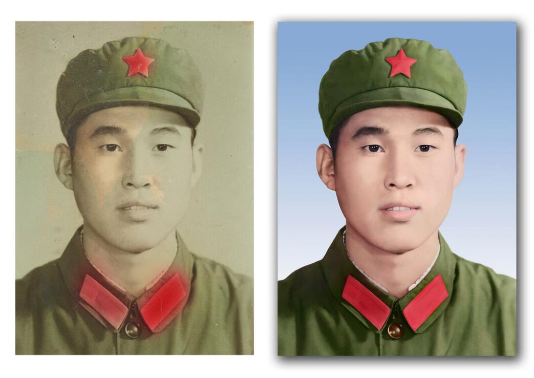 景县破损照片修复-18